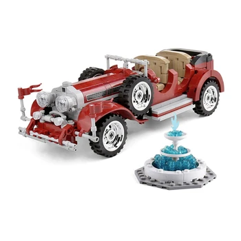 W przypadku Sembo 701650 617Pcs Technic Car Toys MOC Jalopy Roadster model samochodu zabawki budowlane-bloki, cegły dla dzieci prezenty świąteczne