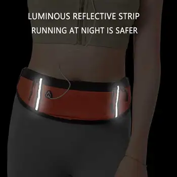 Wielofunkcyjny sportowy przewodnik mini saszetka biodrówka dla mężczyzn kobiet Przenośny USB saszetka biodrówka wodoodporny jogging saszetka torba na akcesoria
