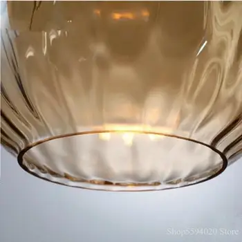 Współczesna Europa szklany lampa wisząca 3 kolory do pokoju dziennego światła wiszące kuchnia lampy wiszące lampy wystrój domu Lampara