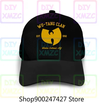 Wu Tang Clan Baseball Cap Hats Tee Hip Hop Mc Rza Gza Odb Method Man, Raekwon Rap Męskie Zmywalne I Wielokrotnego Użytku Kapelusze