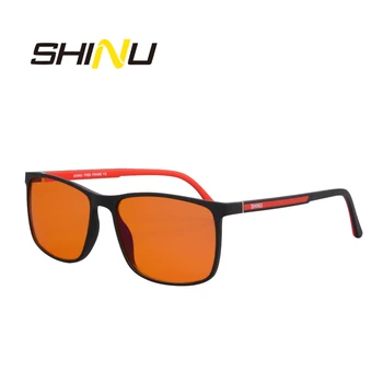 Wysokiej jakości anty-niebieskie promienie komputerowe okulary noktowizyjne jazdy okulary UV400 Antifatige gier okulary do czytania okulary SH077