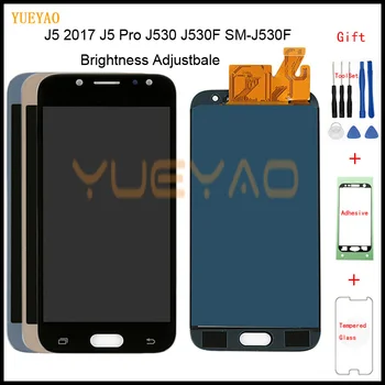 Wyświetlacz LCD do Samsung Galaxy J5 2017 J530 J5 Pro SM-J530F J530M wyświetlacz LCD ekran dotykowy digitizer w zbieraniu J5 J530 ekran LCD