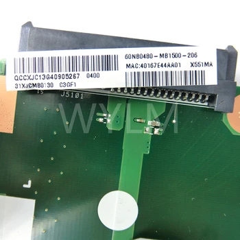 X551MA z N2830 CPU druku płyty głównej ASUS X551MA X551M płyta główna laptopa płyta główna 60NB0480-MB1500-206 darmowa wysyłka