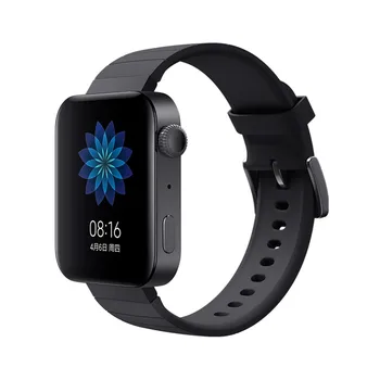 Xiaomi Mi Watch, GPS, NFC, WIFI ESIM telefon bransoletka Android inteligentny zegarek Sport Bluetooth fitness monitor rytmu serca utwór