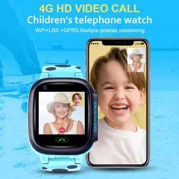 Y95 Child Smart Watch Phone GPS Wodoodporny Kids Smart Watch 4G Wifi Antil-lost SIM Lokalizacja Tracker Smartwatch HD Video Call