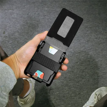 YAMBUTO 2020 New Men RFID Portfel Smart ID Card Holder Personality Card Case New Fashion Aluminum Metal Box Case