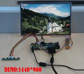 Yqwsyxl zestaw do LTM170E5 LTM170E6 LTM170E8 HDMI + DVI + VGA LCD wyświetlacz ekran led sterownik karty sterownika