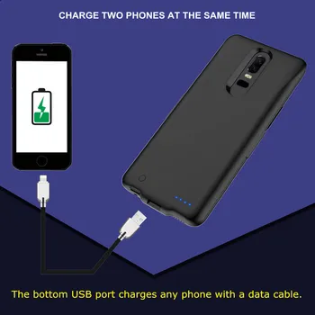 Zaawansowany telefon Power Case 6500mAh przenośny Power Bank ładowarka etui do Xiaomi Redmi Note 4 zapasowy pokrowiec do ładowania akumulatora