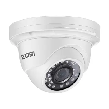 ZOSI PoE kamera ip 5MP HD outdoor/indoor wodoodporny podczerwieni 85ft noktowizor bezpieczeństwa cctv