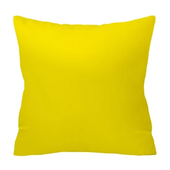 Микротонкий pokrowiec do poduszki Żółta poduszka Ozdobny pokrowiec ramkowym lub 45 x 45 prostokątny poliester Home Deocr
